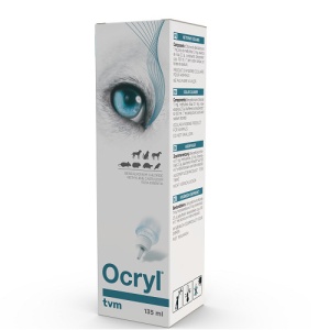 Ocryl 135 ml- Solutie oftalmica pentru uz veterinar, destinata igienei si ingrijirii ochilor