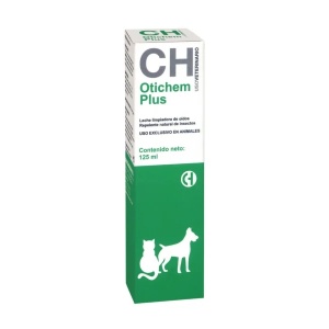 Otichem Plus - lotiune pentru igiena urechilor, pentru caini si pisici, 125 ml