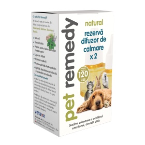 Pet Remedy – Difuzor cu solutie natural calmanta 40 ml x 2