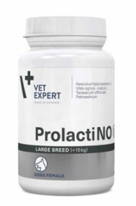 ProlactiNO 1010 mg – Supliment pentru gestatie si lactatie falsa pentru caini de talie medie si mare 40 Comprimate