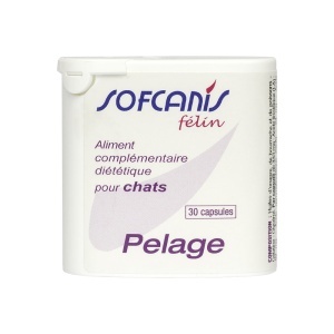 Sofcanis Felin Pelage – Supliment pentru piele si blana la pisici 30 comprimate