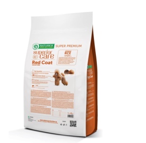 Superior Care Red Coat Grain Free Adult Smalll&Mini Breeds cu Miel - Hrana uscata super premium, destinata cainilor adulti de talie mica cu blana roscata sau brun-roscata - Img 2