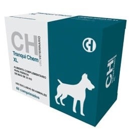 Tranqui Chem Xl – supliment pentru sustinerea starii de calm la cainii de talie mare, 60 comprimate