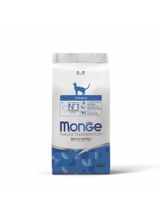 10kg Monge Cat Urinary Struvite Super Premium- Hrana uscata completa, special formulata pentru pisicile adulte care sufera de calculi urinari de tip struvit