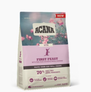 Acana First Feast Kitten – Hrana uscata completa pentru pisoi