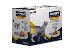 Advance Veterinary Diets Cat Renal – Hrana umeda dietetica cu pui pentru insuficienta renala 85g