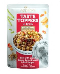 Applaws Dog Adult – Vita si Vegetale in Supa, hrana umeda complementara, 85g