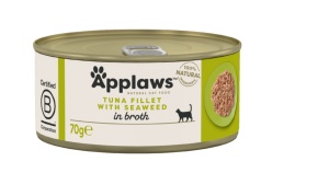 Applaws Pisica Adult – File Ton si Alge Marine, hrana umeda completa, 70g - Img 2