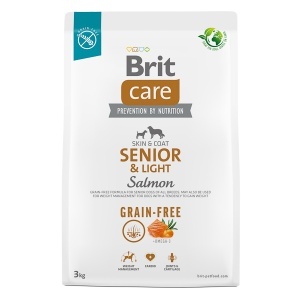 Brit Care GF Dog Senior & Light - Hrana uscata fara cereale cu somon si cartofi pentru caini seniori (7ani +) - Img 2
