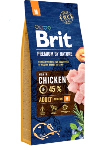 Brit Premium by Nature Adult M - Hrana uscata pentru caini adulti de talie medie cu pui - Img 4