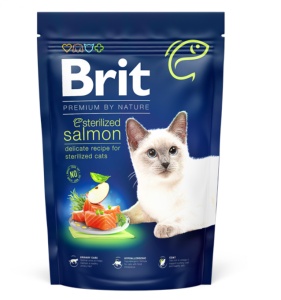 Brit Premium by Nature Cat Sterilized Salmon - Hrana uscata cu somon pentru pisici adulte sterilizate - Img 2