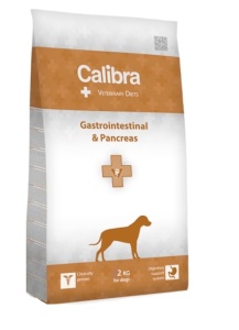 Calibra VD Dog Gastrointestinal & Pancreas -Hrana uscata dietetica pentru caini pentru probleme digestive