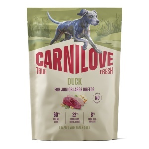 Carnilove True Fresh Dog Dry Duck Junior Large Breeds - Hrana uscata pentru caini juniori de talie mare, cu rata - Img 3