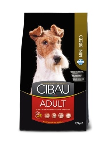 Cibau Adult Mini 2.5kg – Hrana uscata completa pentru caini adulti de talie mica
