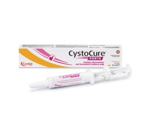 Cystocure Forte paste 15 ml – Pasta pentru suport urinar la caini si pisici