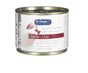 Dr. Clauder`s Cat - Hrana umeda dietetica pentru suport renal pentru pisici, 200g