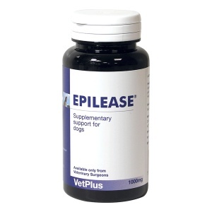 Epilease 1000 mg - Supliment nutraceutic pentru controlul epilepsiei la caini, , 60 capsule