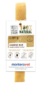 Fresh Farm cheese bar treats for dogs Small - Recompensa din branza pentru caini de talie mica, 50g