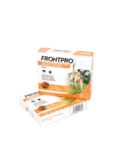 Frontpro 28mg – Antiparazitar extern pentru caini (4-10 kg) , 3 comprimate masticabile - Img 2