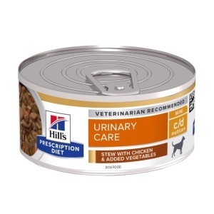 Hill's PD c/d Multicare - Hrana umeda cu pui si legume pentru suport urinar 156g