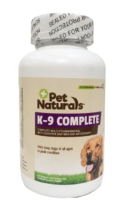 K-9 Complete 180 tbl- Supliment nutritional complet pentru starea de sanatate generala la caini
