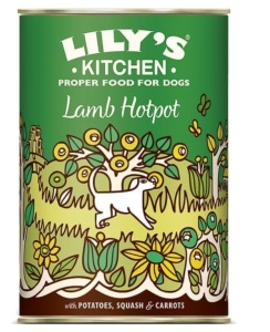 Lily's Kitchen Lamb Hotpot Tin for Dogs – Hrana umeda completă cu miel pentru caini, 400 g