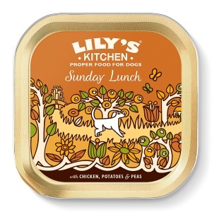 Lily's Kitchen Sunday Lunch – Hrana umeda cu pui si legume pentru caini adulti, 150 g