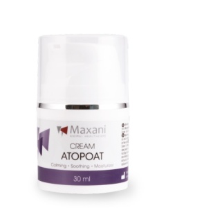 Maxani AtopOat crema - Crema calmanta fara steroizi pentru piele sensibila la caini si pisici, 30 ml