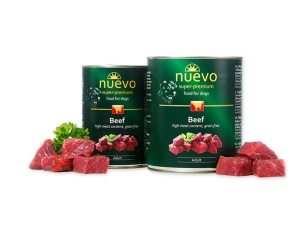 nuevo Dog Adult – Venison cu paste si merisoare, hrana umeda completa - Img 2