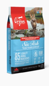 Orijen Six Fish Cat – Hrana uscata completa pentru pisici de toate rasele si varstele