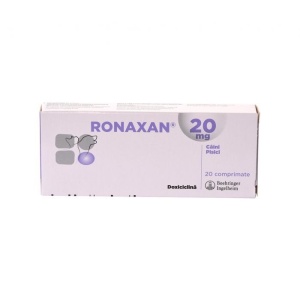 Ronaxan 20mg - pentru tratamentul infectiilor bacteriene la caini, 20 Tablete