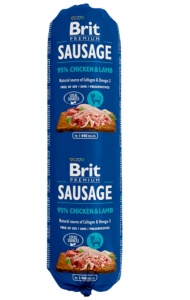Salam Brit cu Pui & Miel - Recompensa tip salam cu miel si pui, 800g