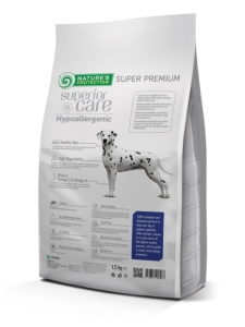 Superior Care Hypoallergenic Grain Free Adult All Breeds cu Somon - Hrana uscata Super Premium pentru cainil adulti de toate rasele cu sensibilitati digestive sau alergii alimentare - Img 2