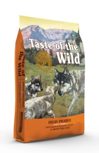 Taste of the Wild High Prairie Puppy Dog - Hrana uscata Super Premium cu bizon si vanat pentru cateii aflati in perioada de crestere, catelele gestante sau care alapteaza
