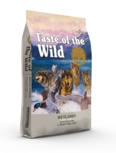 Taste of the Wild Wetlands Dog - Hrana uscata super premium cu rata si prepelita pentru caini adulti