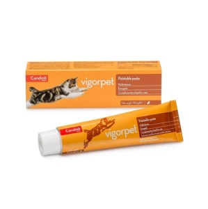 Vigorpet paste 50 g – Suport nutritional pentru refacere si vitalitate la pisici