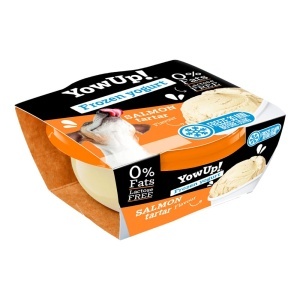 YowUp! - Iaurt cu tartar de somon pentru caini si pisici, 110 g