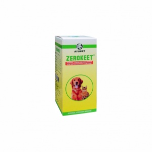 Zerokeet – Concentrat lichid pe baza de plante pentru combaterea parazitilor externi la caini, 100 ml