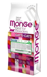 10 kg Monge Cat Adult Monoprotein Iepure – Hrana uscata completa cu iepure pentru pisici adulte
