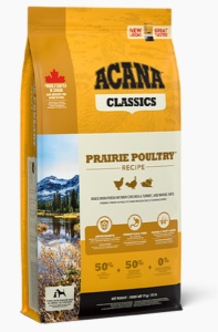 Acana Prairie Poultry – Hrană completă superpremium pentru câini adulți