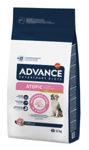 Advance Veterinary Diets Dog Atopic & Food Sensitivity – No Grain – Hrana uscata dietetica cu iepure pentru afectiuni cutanate si sensibilitate alimentara - Img 1