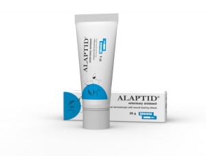 Alaptid 20gr - Produs cosmetic de uz veterinar, destinat tratamentului local al leziunilor cutanate si ale mucoaselor
