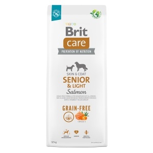 Brit Care GF Dog Senior & Light - Hrana uscata fara cereale cu somon si cartofi pentru caini seniori (7ani +) - Img 3
