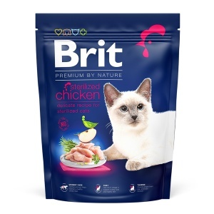 Brit Premium by Nature Cat Sterilized Chicken - Hrana uscata completa cu pui pentru pisici adulte sterilizate - Img 2