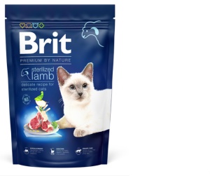 Brit Premium by Nature Cat Sterilized Lamb - Hrana uscata hipoalergenica cu miel pentru pisici adulte sterilizate - Img 3