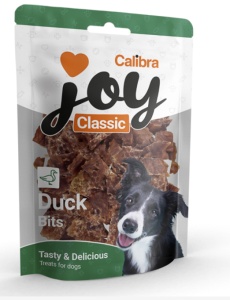 Calibra Joy Dog Classic Duck Bits - Bucatele din carne de rata pentru caini, 250 g