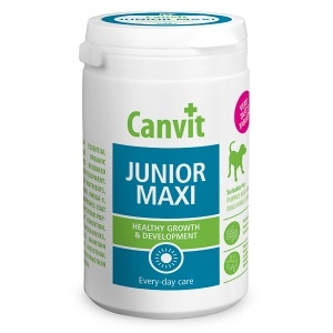 Canvit Junior MAXI for Dogs – supliment pentru caini juniori de talie mare, 230 g