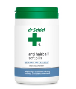 Dr. Seidel Anti Hairball softpills - Supliment funcțional pentru prevenirea bezoarelor la pisici
