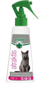 Dr. Seidel Atraktis - Solutie atractanta, Pisica, 100 ml