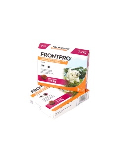 Frontpro 11mg – Antiparazitar extern pentru caini (2-4 kg) , 3 comprimate masticabile - Img 2